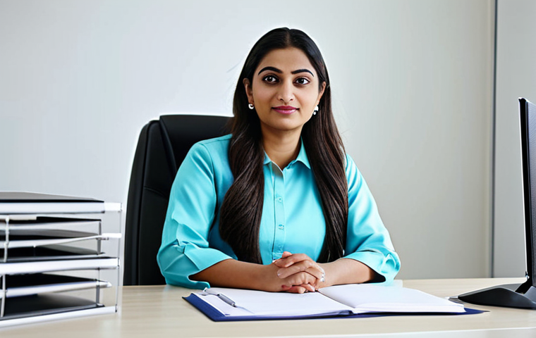 **

"A professional South Asian businesswoman in a modest shalwar kameez, sitting confidently at a modern desk in a bright, spacious office, fully clothed, appropriate attire, safe for work, perfect anatomy, natural proportions, professional photography, high quality, family-friendly."

**
